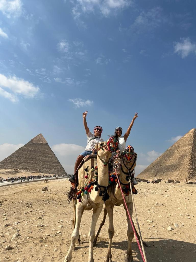 Alaskapyramidsview Kafret el-Gabal Exteriér fotografie