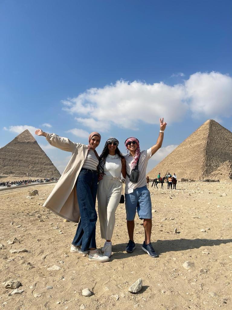 Alaskapyramidsview Kafret el-Gabal Exteriér fotografie