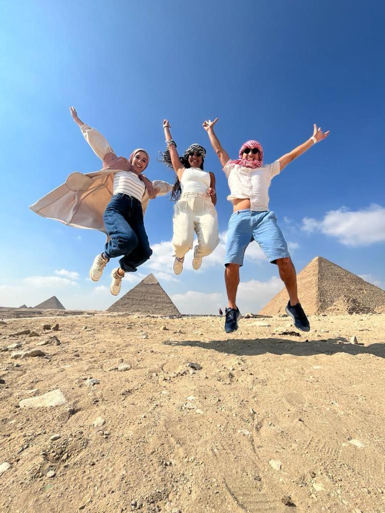 Alaskapyramidsview Kafret el-Gabal Exteriér fotografie