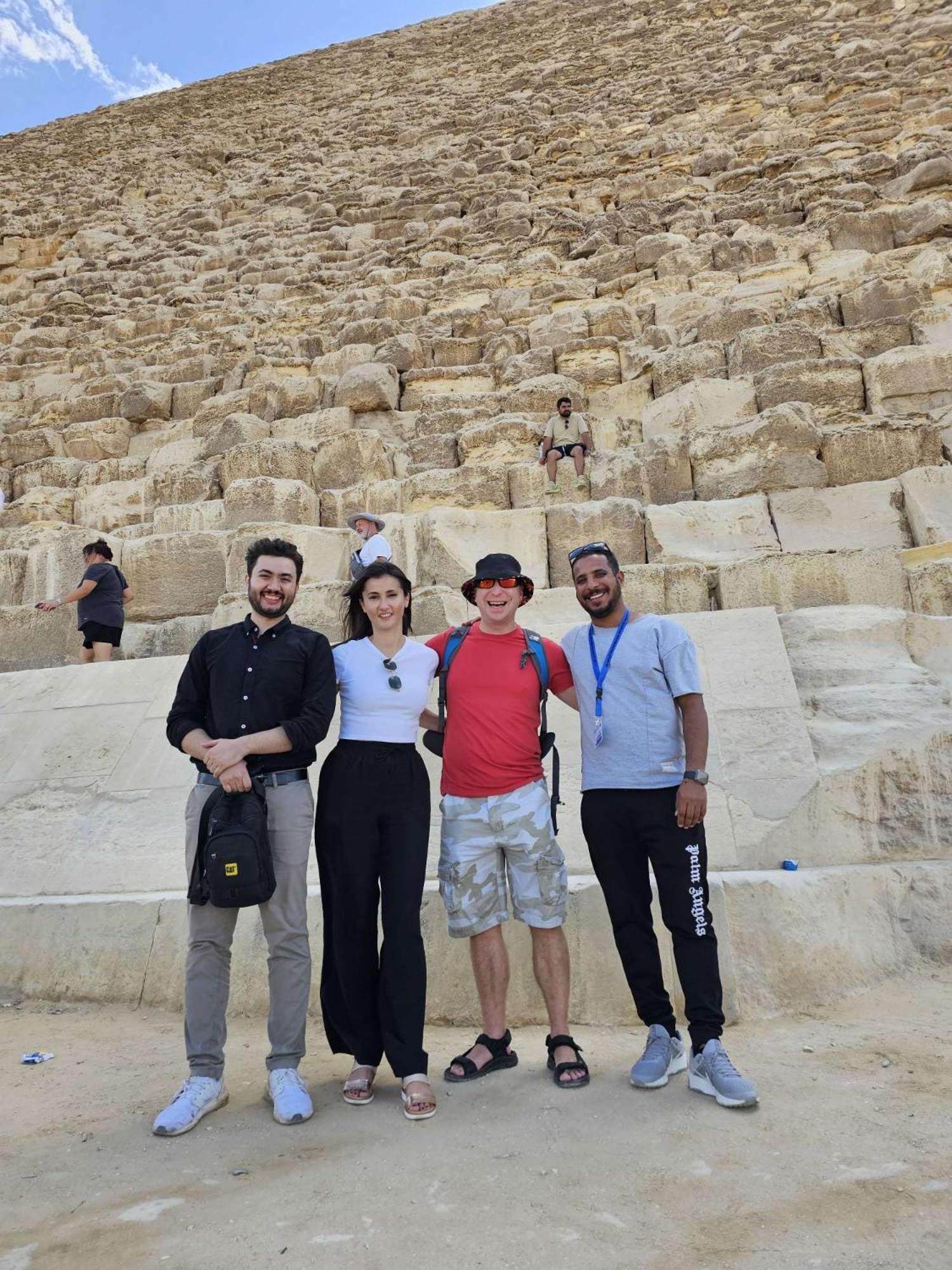 Alaskapyramidsview Kafret el-Gabal Exteriér fotografie